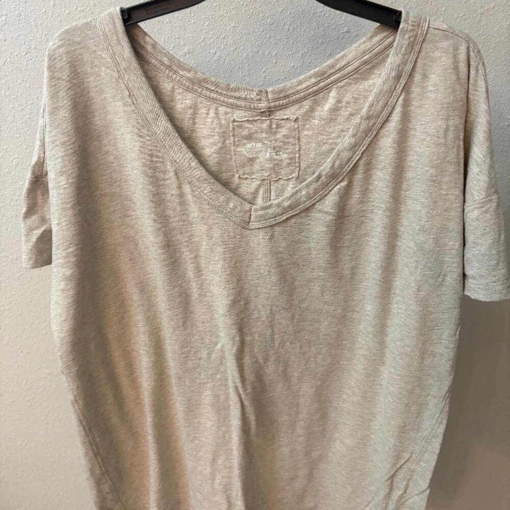 Aerie Oversized V-Neck Boyfriend T-Shirt